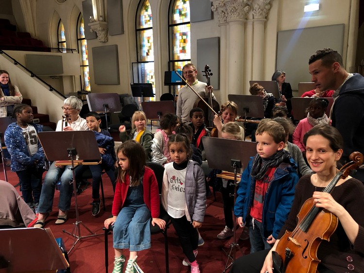 Photo Accueil aux répétitions